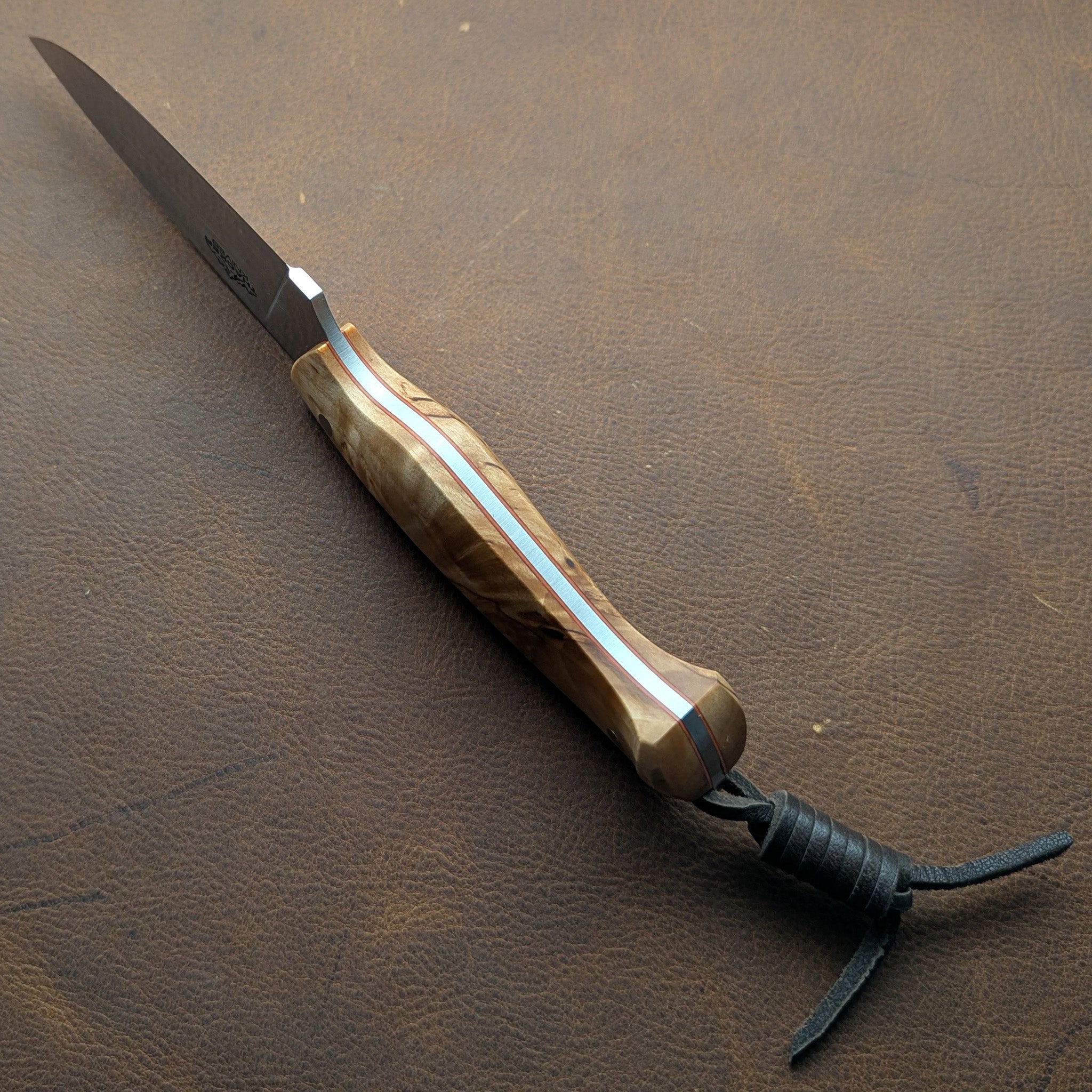 Thacker Knives #8 Bruk Bushcraft Flat Grind