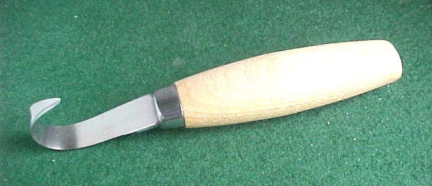 Spoon Carving Hook Knife. Forged Spoon Carving Knife. Knives -  Finland