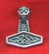 Thor's Head Hammer Pendant Jewelry