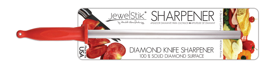 JewelStik Professional 3 Grit Diamond Steel
