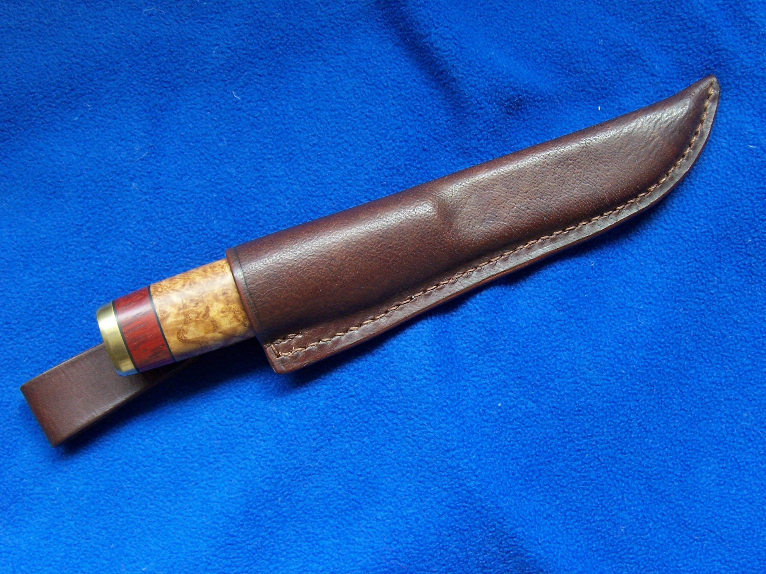 North Wolf Custom Outdoor Bushcraft Knife Puukko