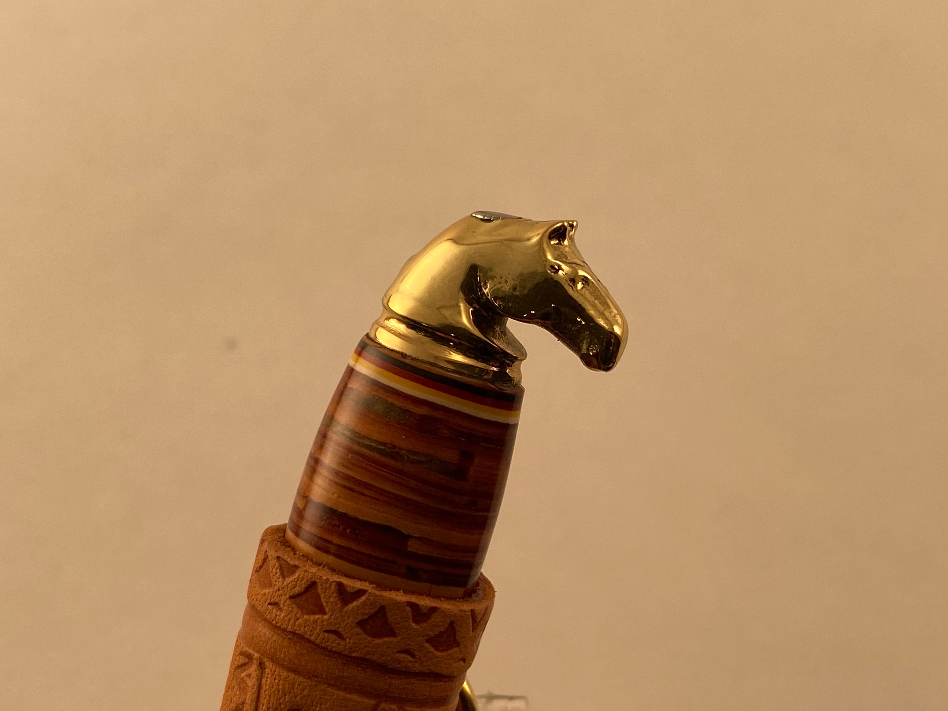 Järvenpää Bushcraft Mini Horsehead Puukko knife