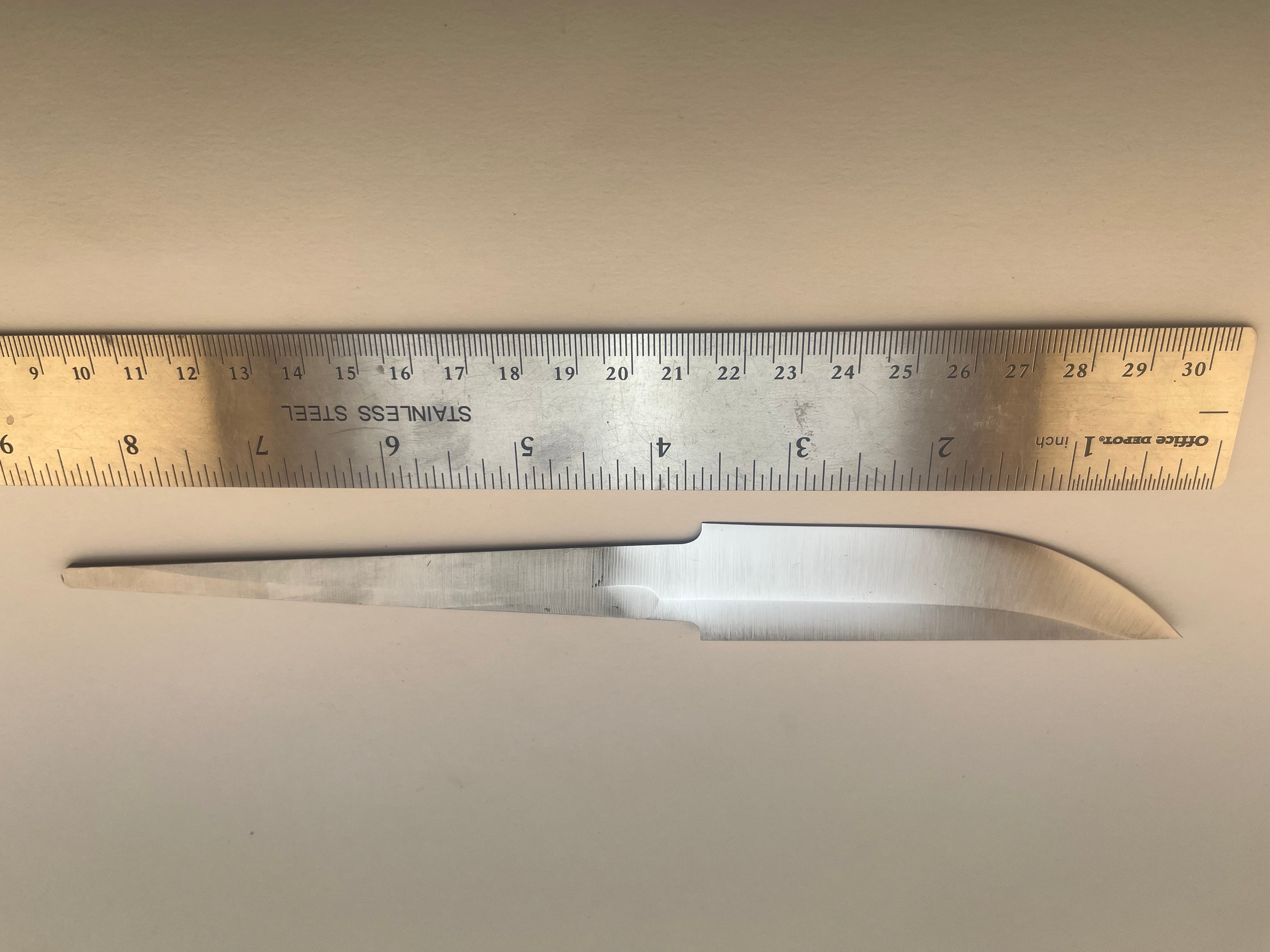 Lauri Rhombic 91 Polished Carbon Steel Blade