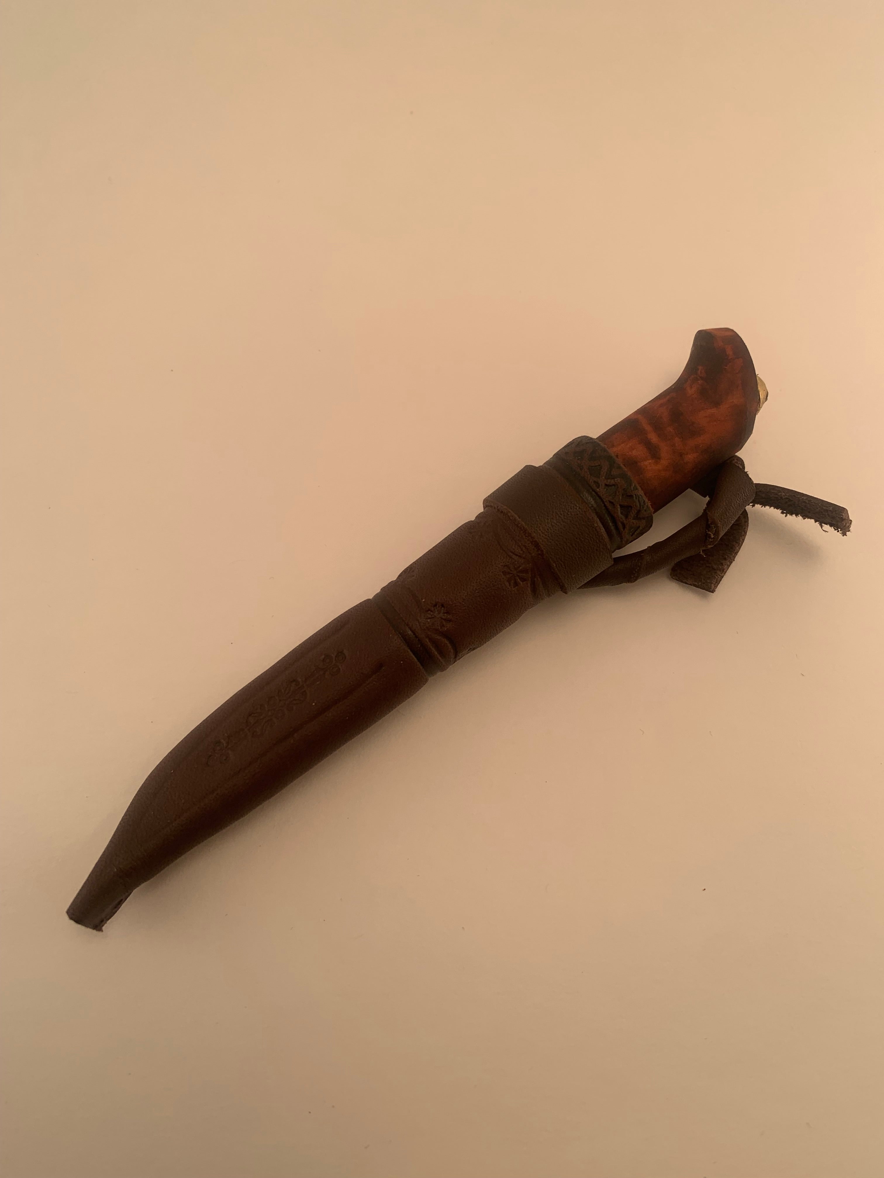 Kauhavan Small Outdoor Hunting Knife Bushcraft Puukko Knife