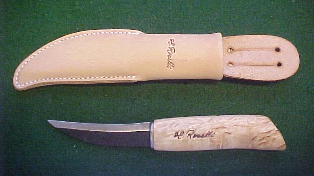 Roselli Opening Outdoor Bushcraft Knife Puukko