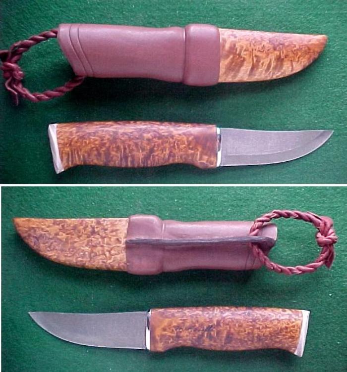 Roselli Nalle Outdoor Bushcraft Knife Puukko