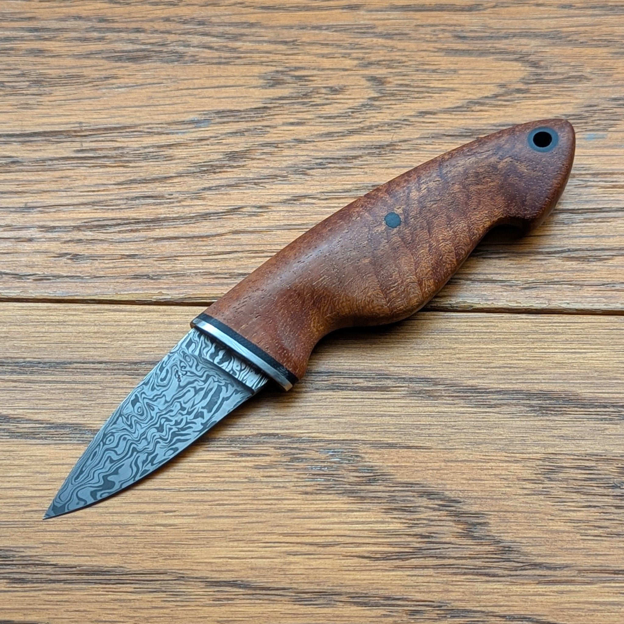 Thacker Knives #27 Damasteel Mini Drop