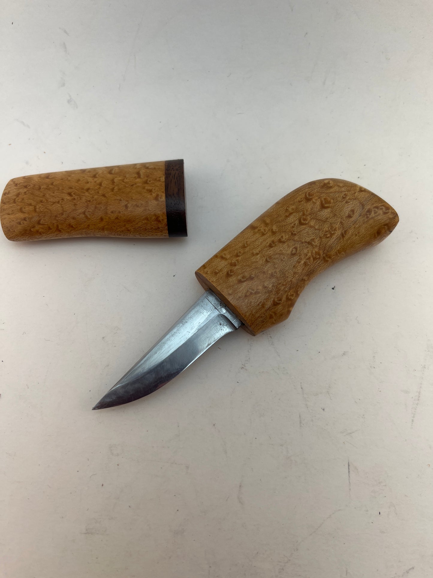 R.Nurmi PUUKKO - #21  Walnut Pocket/Carving Knife