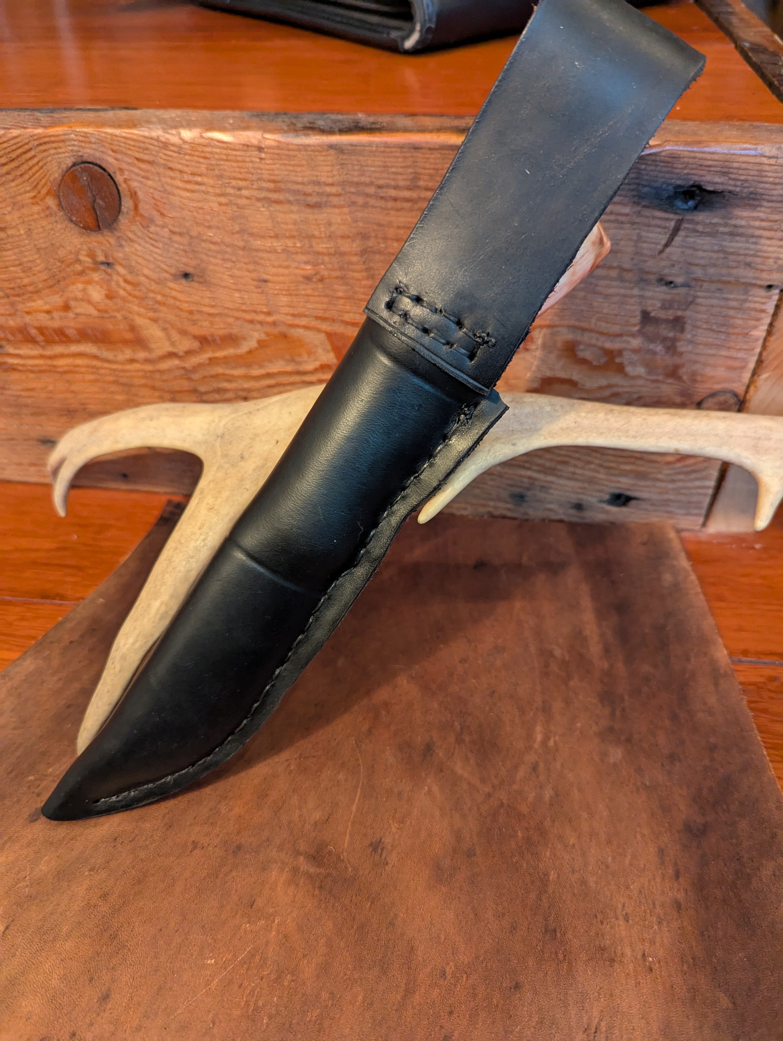 New Mountain Knives - Box Elder / Reindeer antler #11
