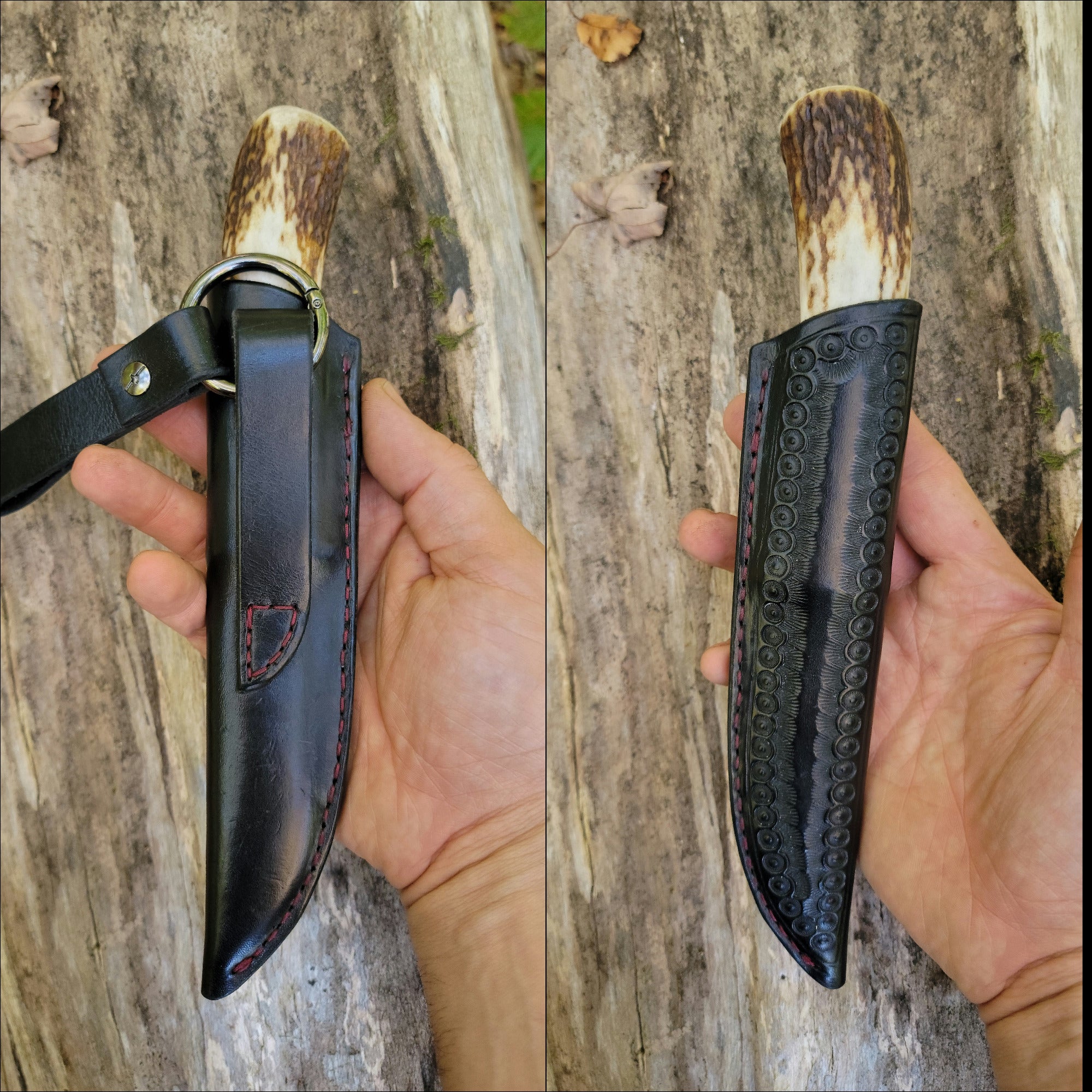 Pete's Custom Knives - Scagel style Hunter - 105mm HCS  #27