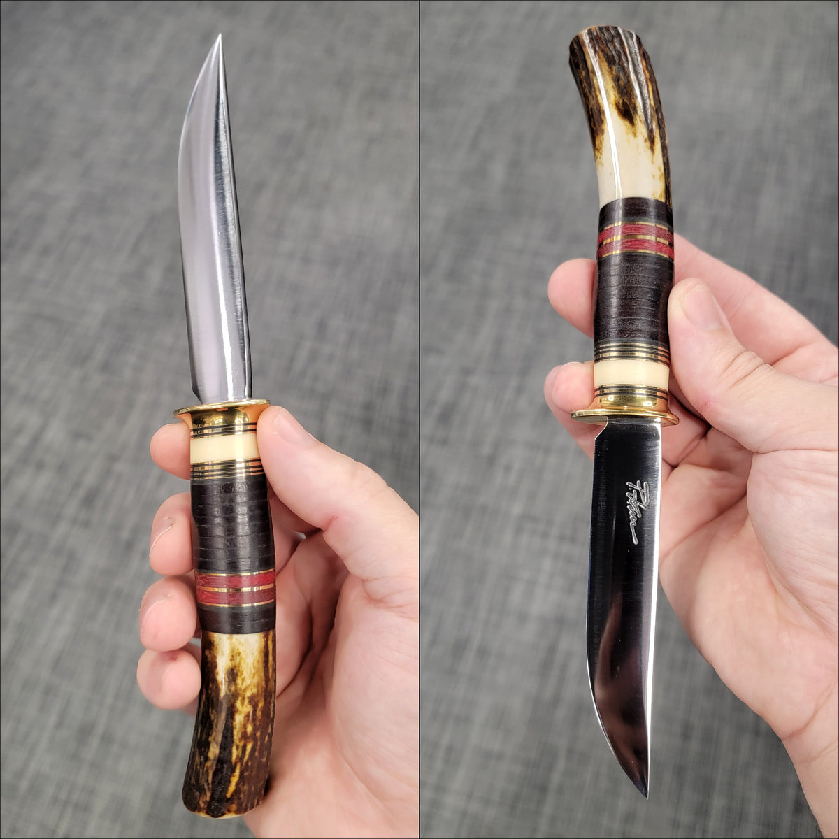 Pete's Custom Knives - Scagel style hunter knife #46