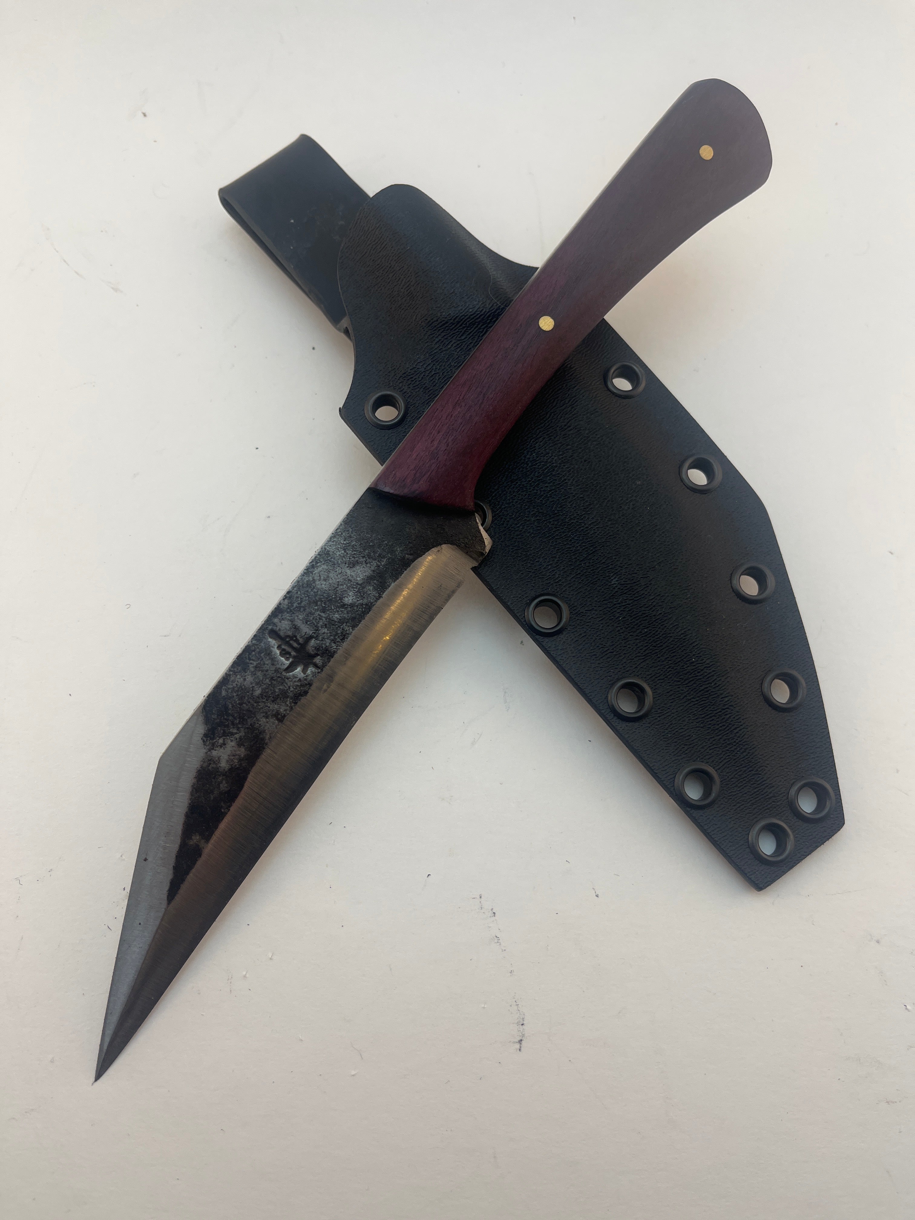 Spangler Forge Purpleheart Seax (Large) #30