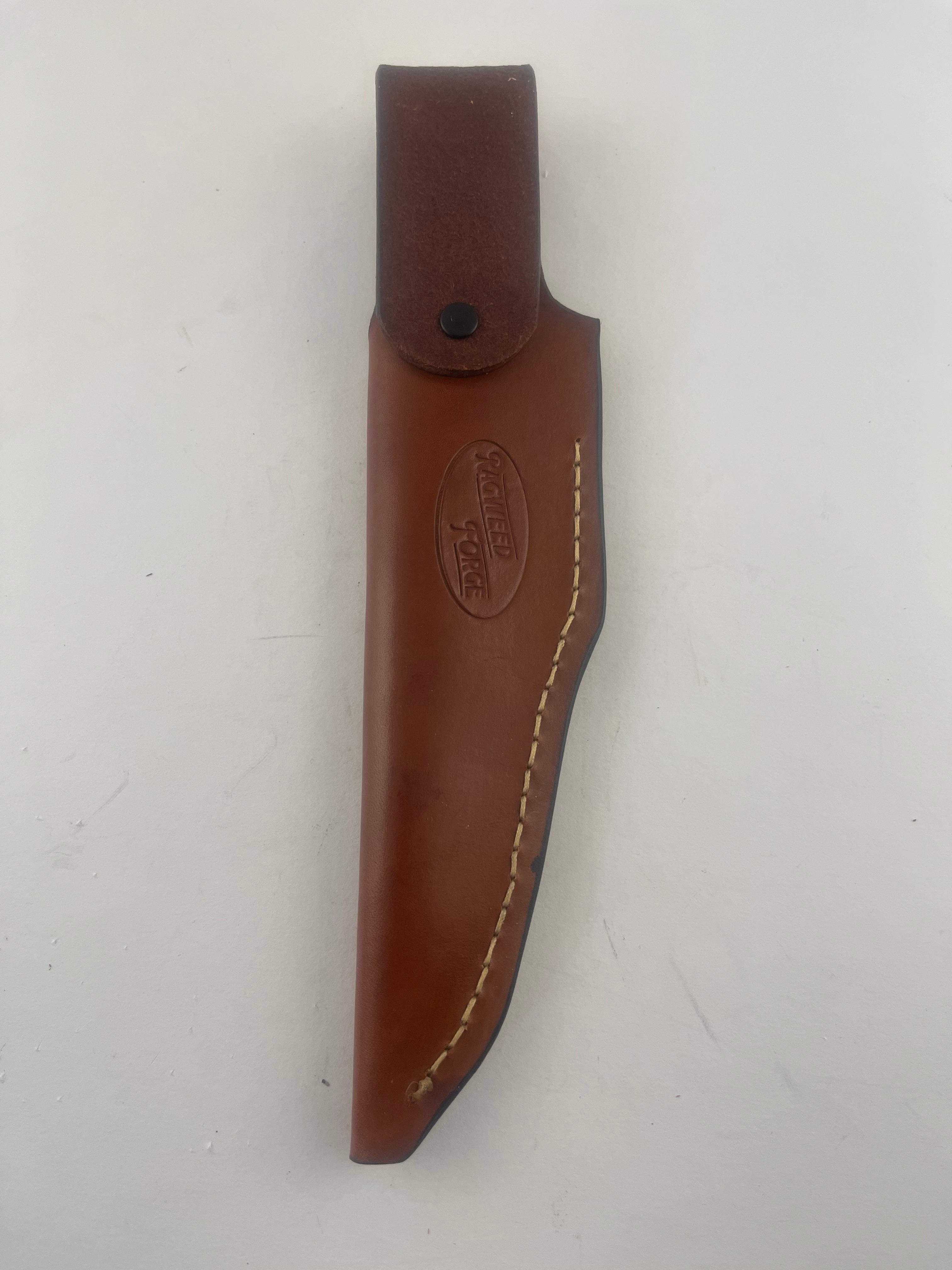 Ragweed Forge Mora Knife Sheath #1 6oz Leather(Fits Basic, Pro-series, Companion Great!) Hand Made in our leather shop!