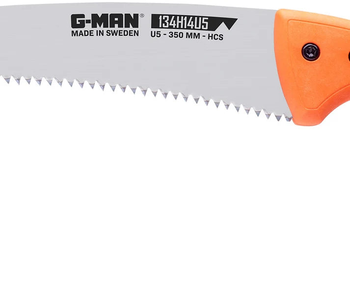 G-Man 134H14U5 Classic Curved Pruning Saw (no sheath)