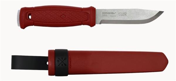 Mora Garberg Stainless DALA RED with Simple Poly Sheath #14145