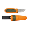 Mora Eldris Hunting with Belt loop Olive Green/Burnt Orange #14237