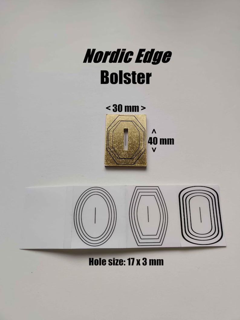 Nordic Edge DIY Universal Bolster (17x3mm Slot)