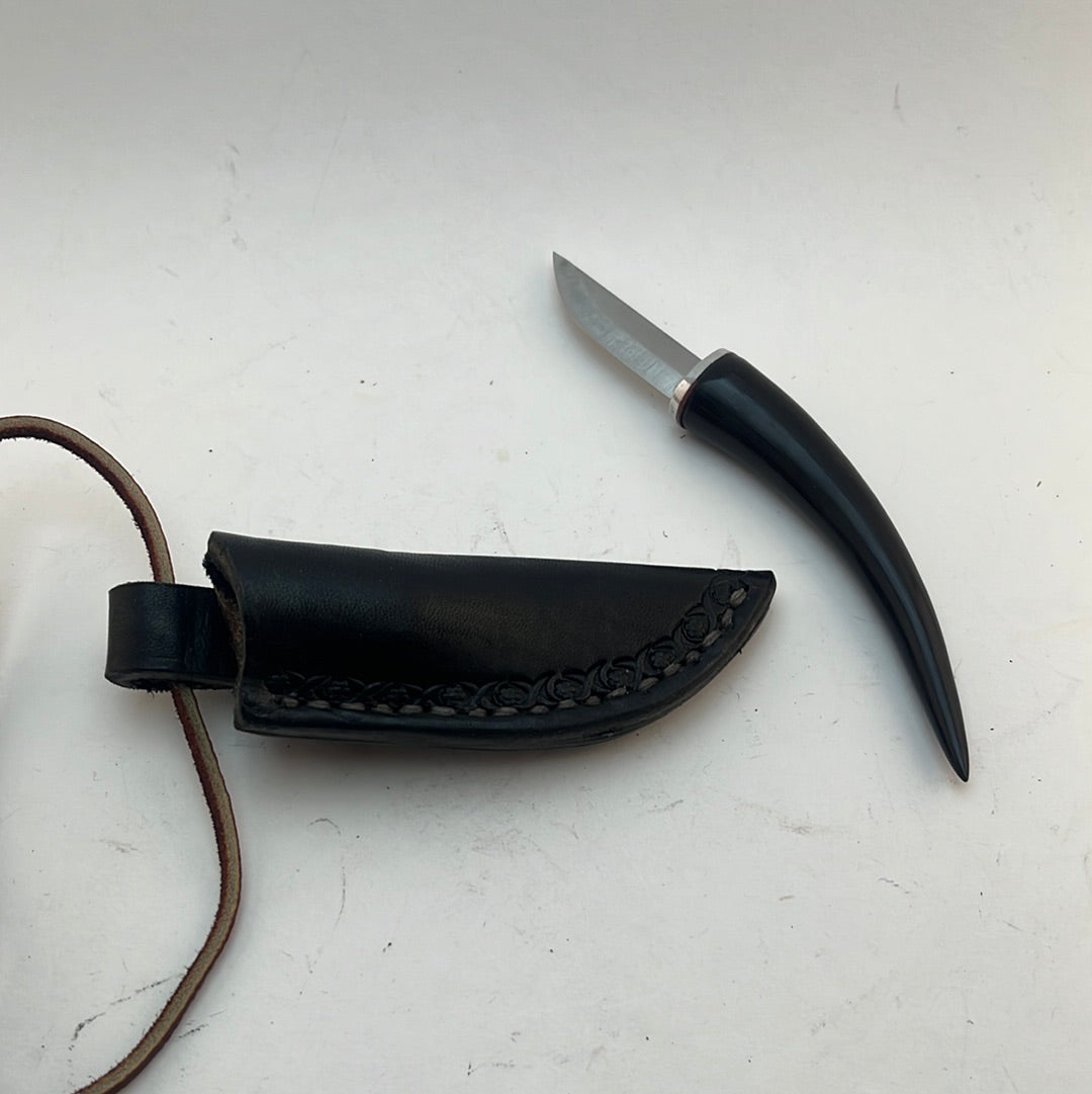 Skala Custom Knives - SpringBok Handle Neck Knife #116