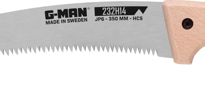 G-Man 232H Pruning Saw with Wooden Handle