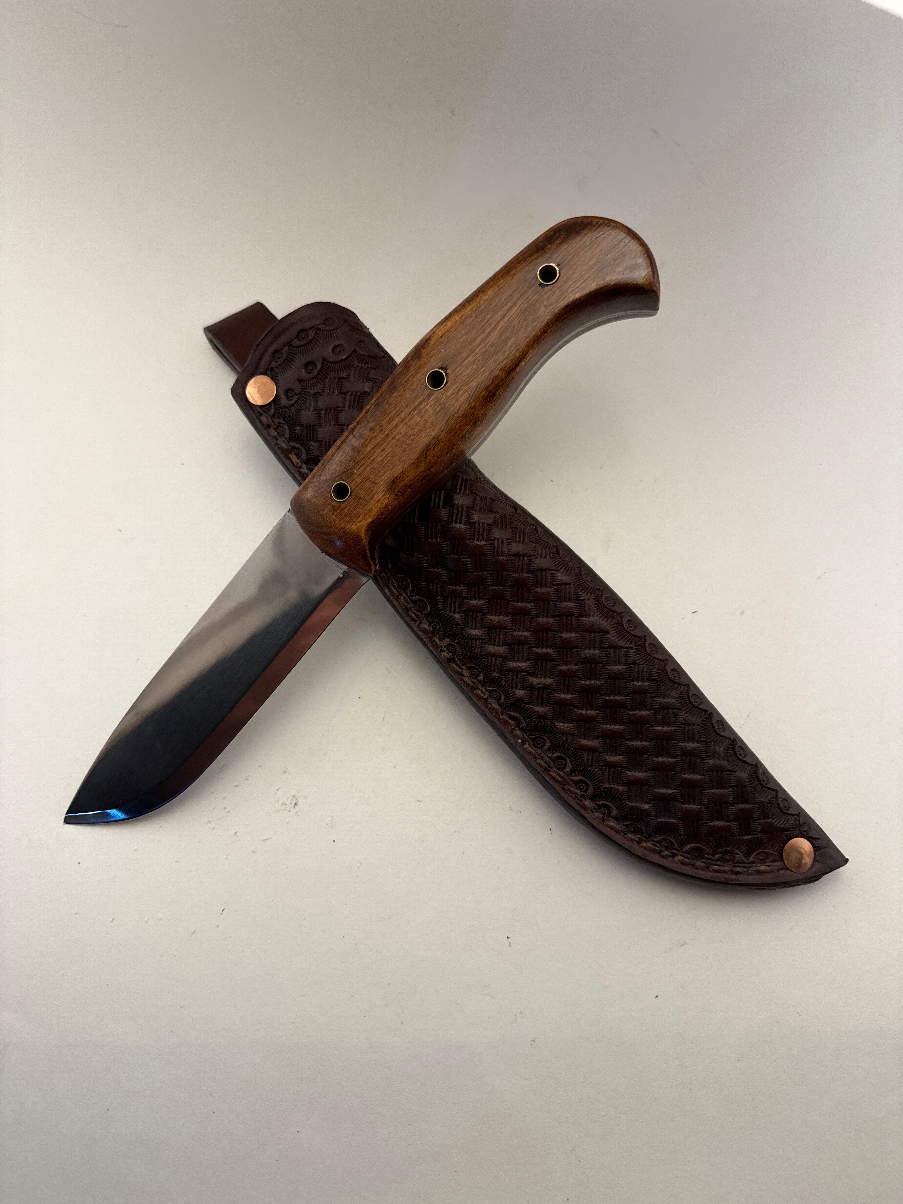 Skala Custom Knives - (Helle Nord Blade) Cherry Handle - #159