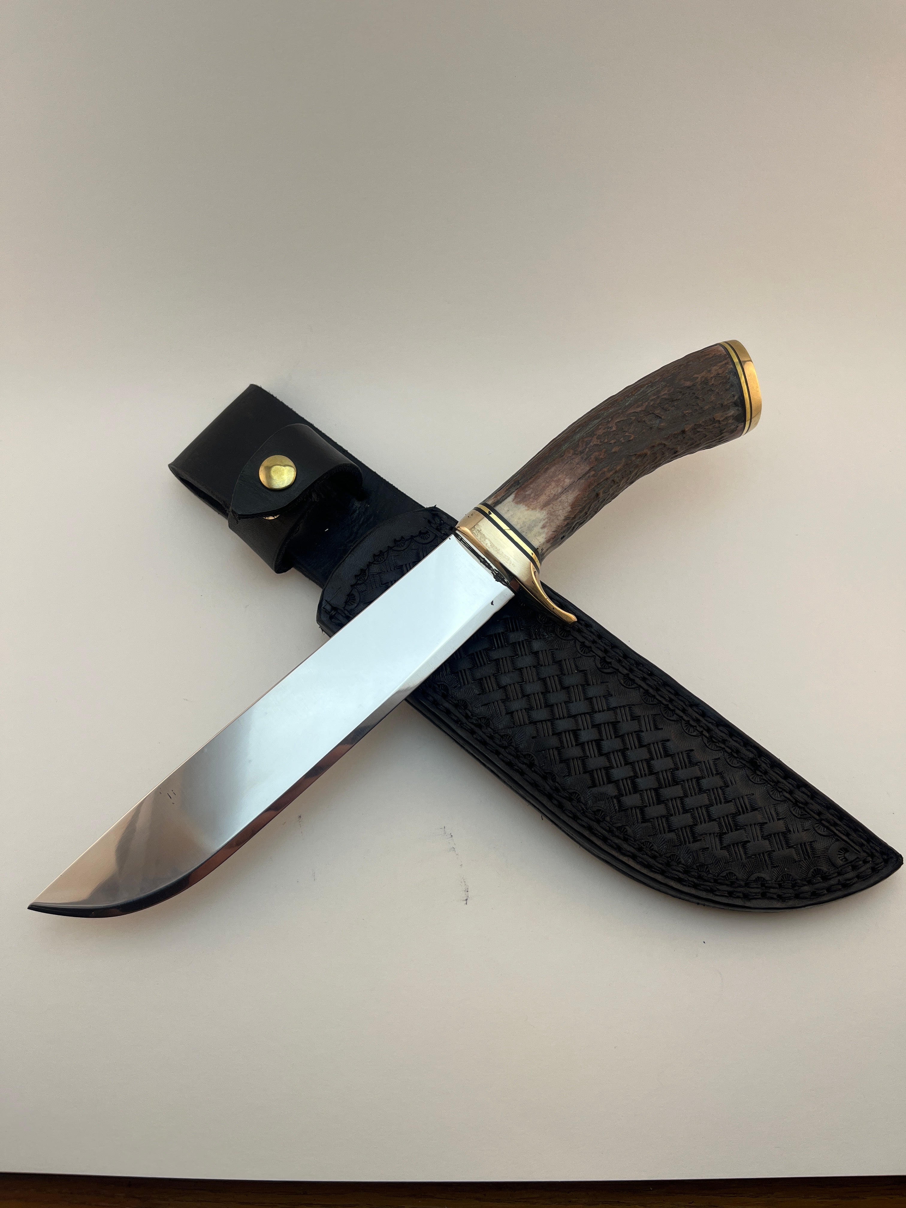 Skala Custom Knives - Helle Blade / Elk Antler Handle #119