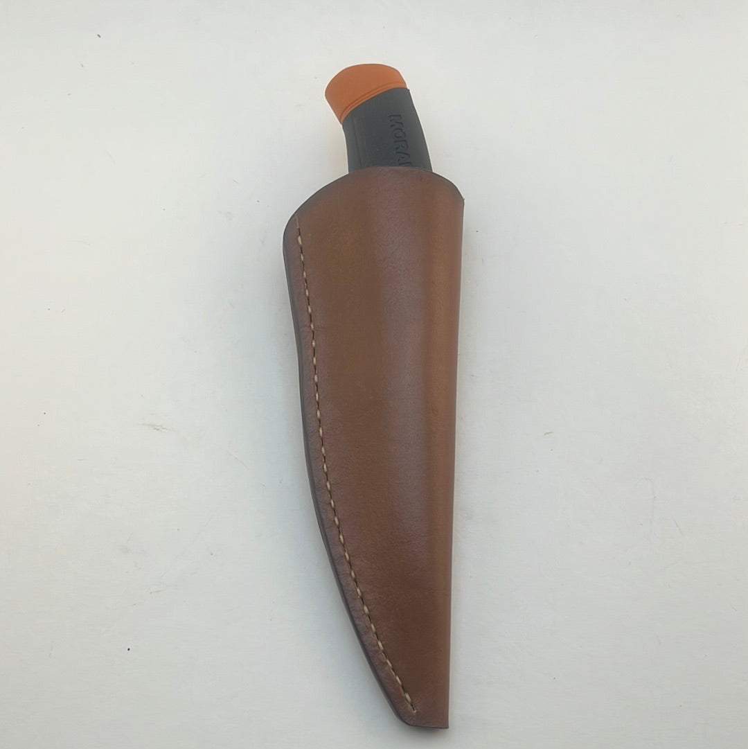 Ragweed Forge Mora Knife Sheath #2 8/9oz Leather(Fits Basic, Pro-series, Companion Great!) Hand Made in our leather shop!