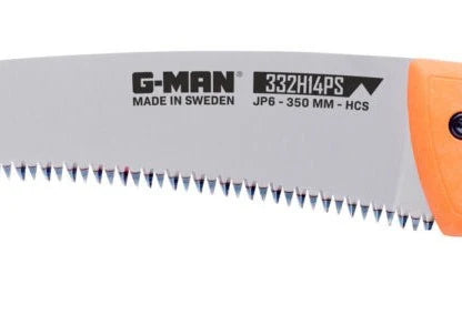 G-Man 332H PS Curved Professional Pruning Saw (Concave Grind)