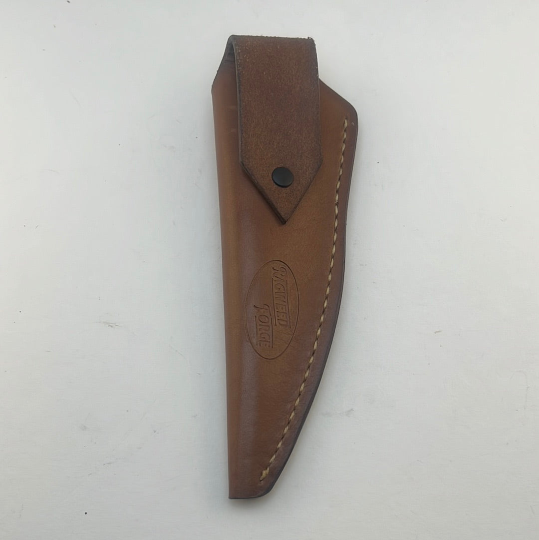 Ragweed Forge Mora Knife Sheath #2 8/9oz Leather(Fits Basic, Pro-series, Companion Great!) Hand Made in our leather shop!