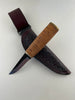 Pecks Woods Leather - Traditional layered Birch Bark handle #119