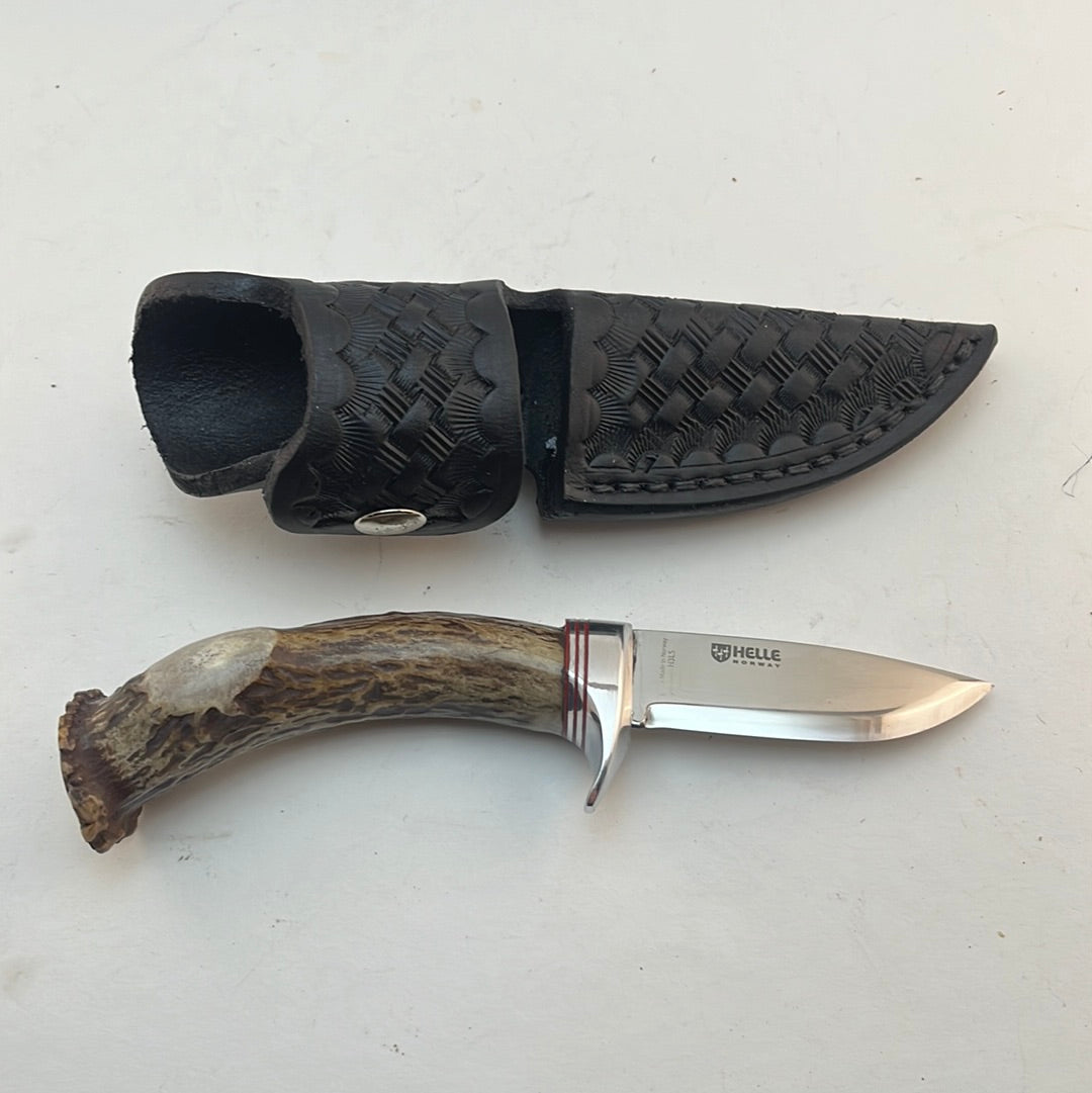 Skala Custom Knives - White Tail Handle (Helle Blade) #108