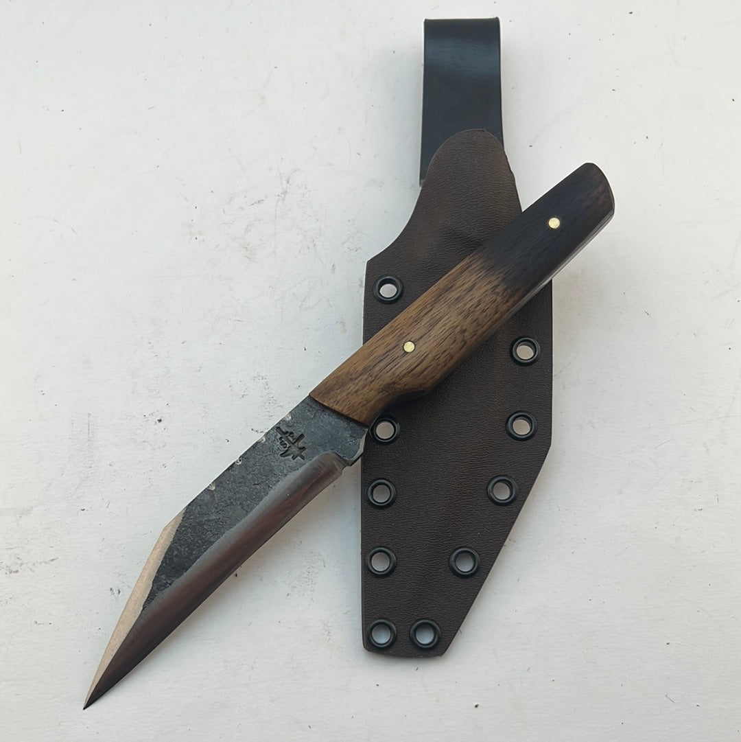 Spangler Forge Scorched Walnut Seax (Medium)