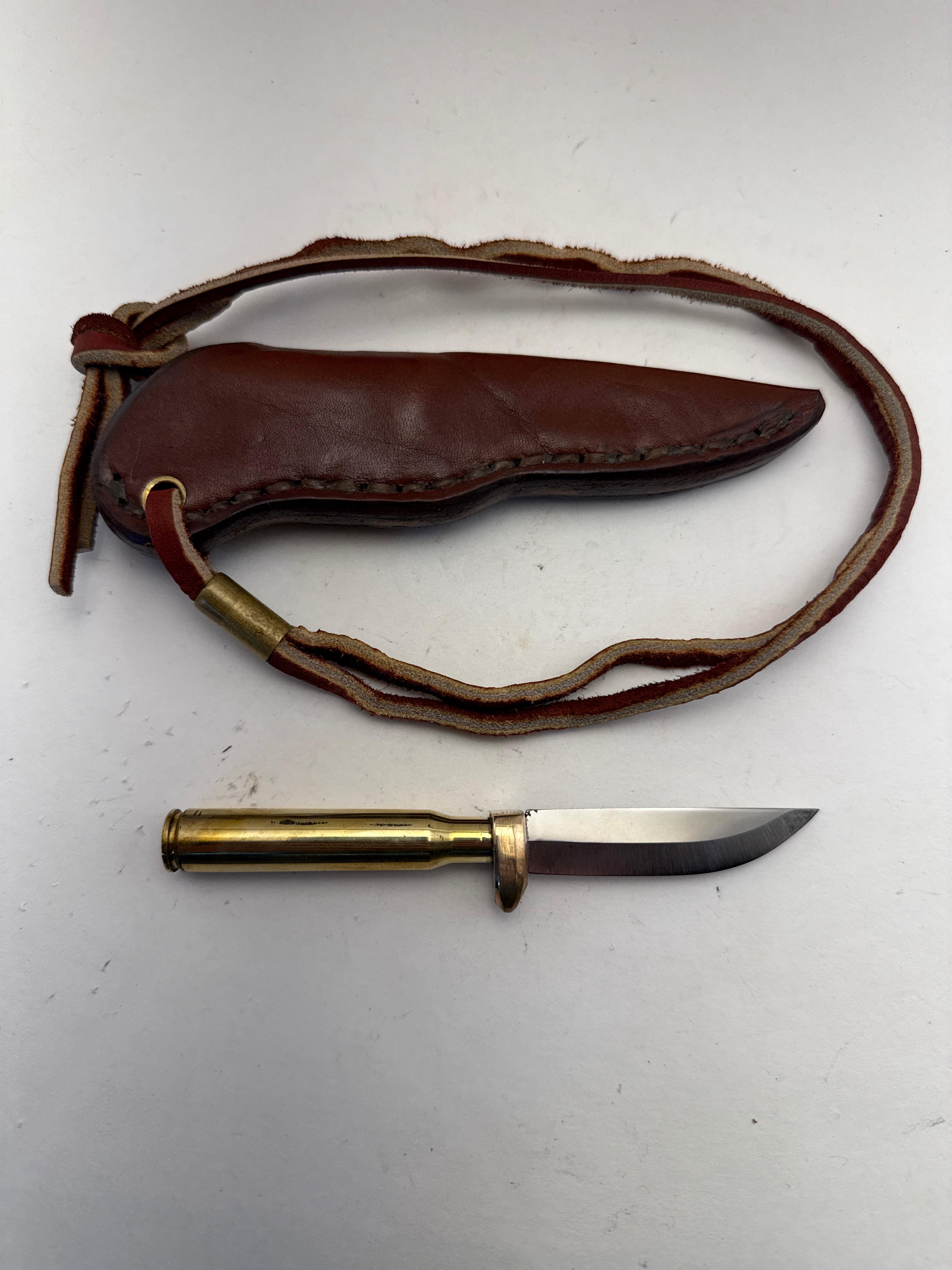 Skala Custom Knives - Lauri Stainless 30-06 Neck Knife - #162