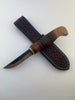 Pecks Woods Leather - Oak & Leather Spacer handle . Magnetic Retention! #112