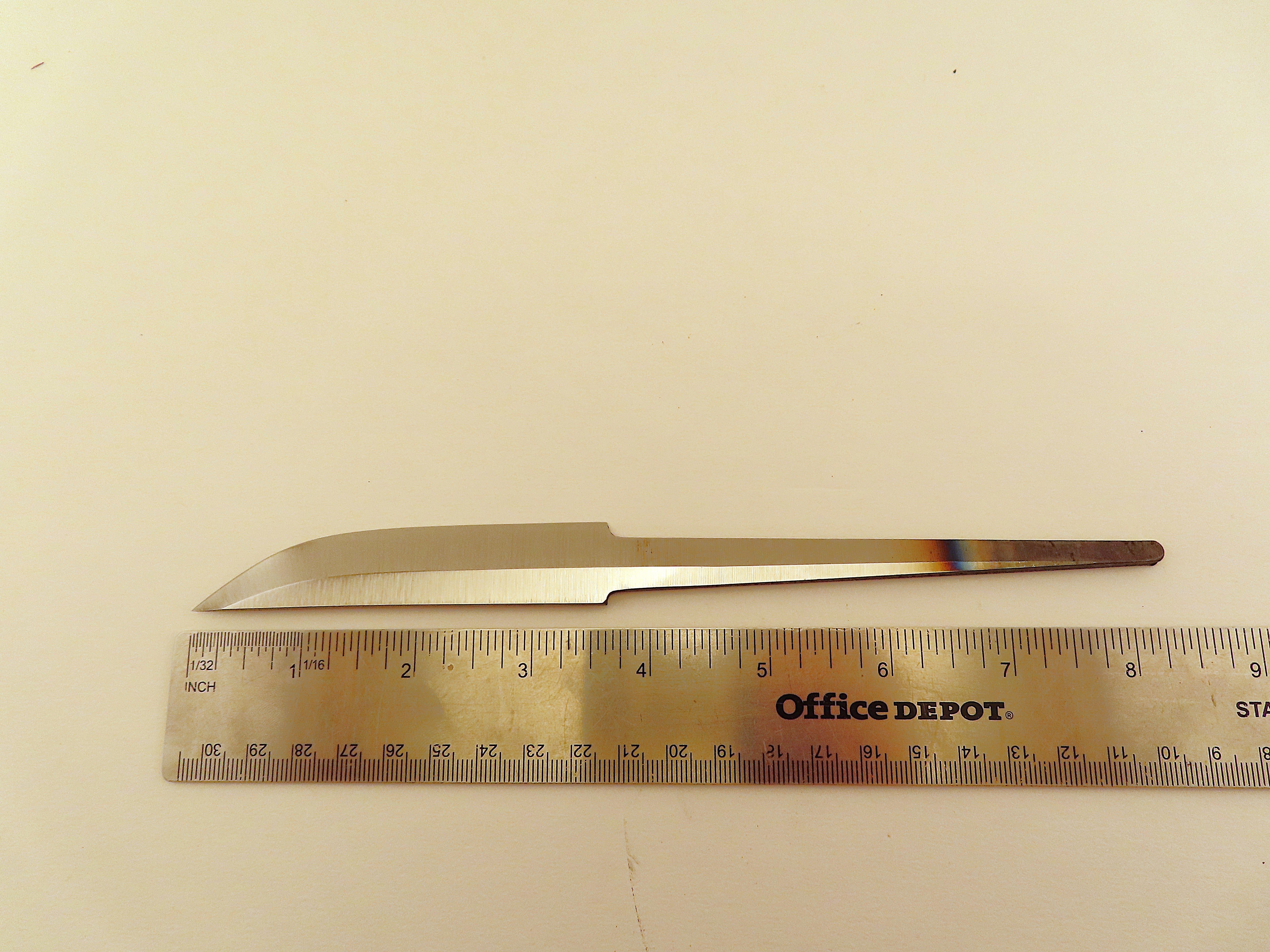 Lauri Rhombic 95 HD Carbon Steel Blade (Ragweed Forge Exclusive)