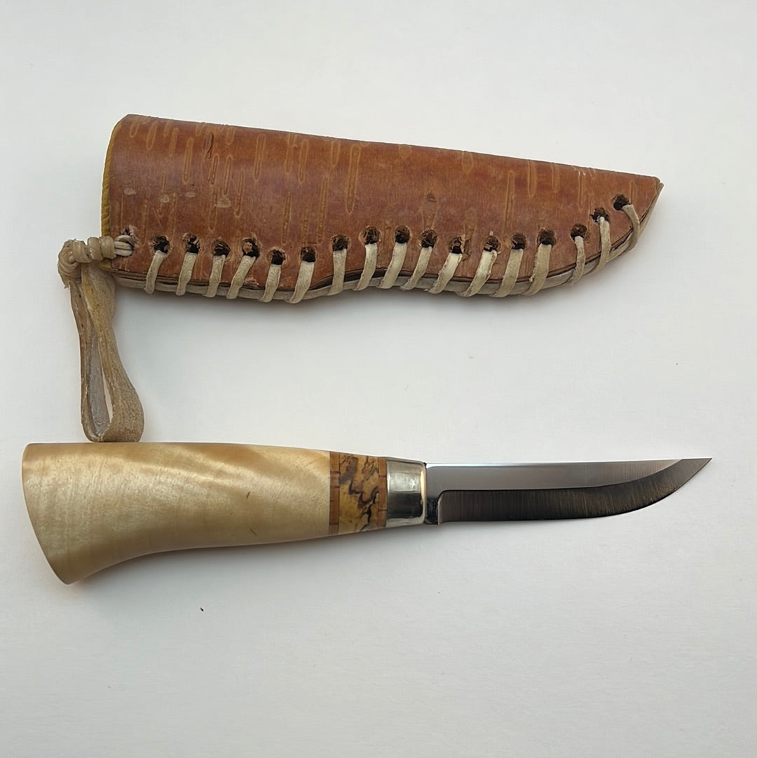 R.Nurmi PUUKKO - #12 Birch Burl, Spalted Birch, Birch Bark Spacers