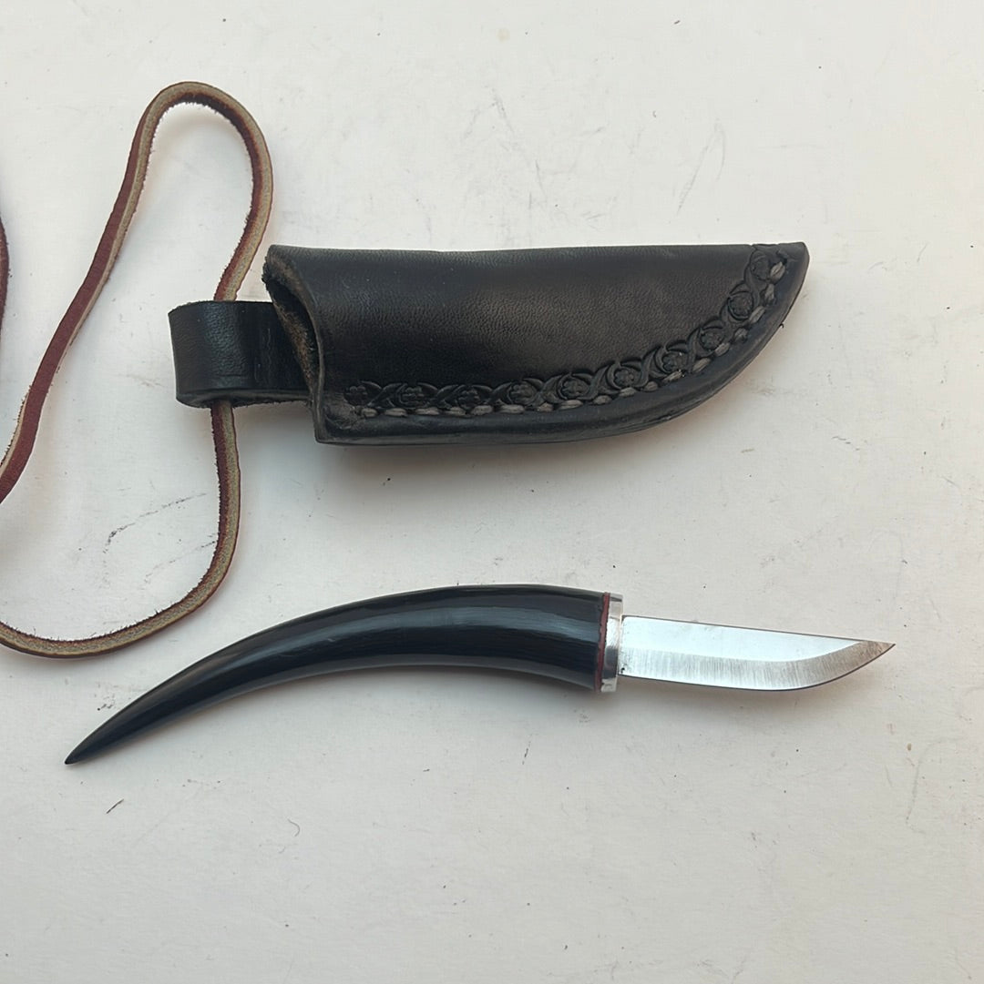 Skala Custom Knives - SpringBok Handle Neck Knife #116