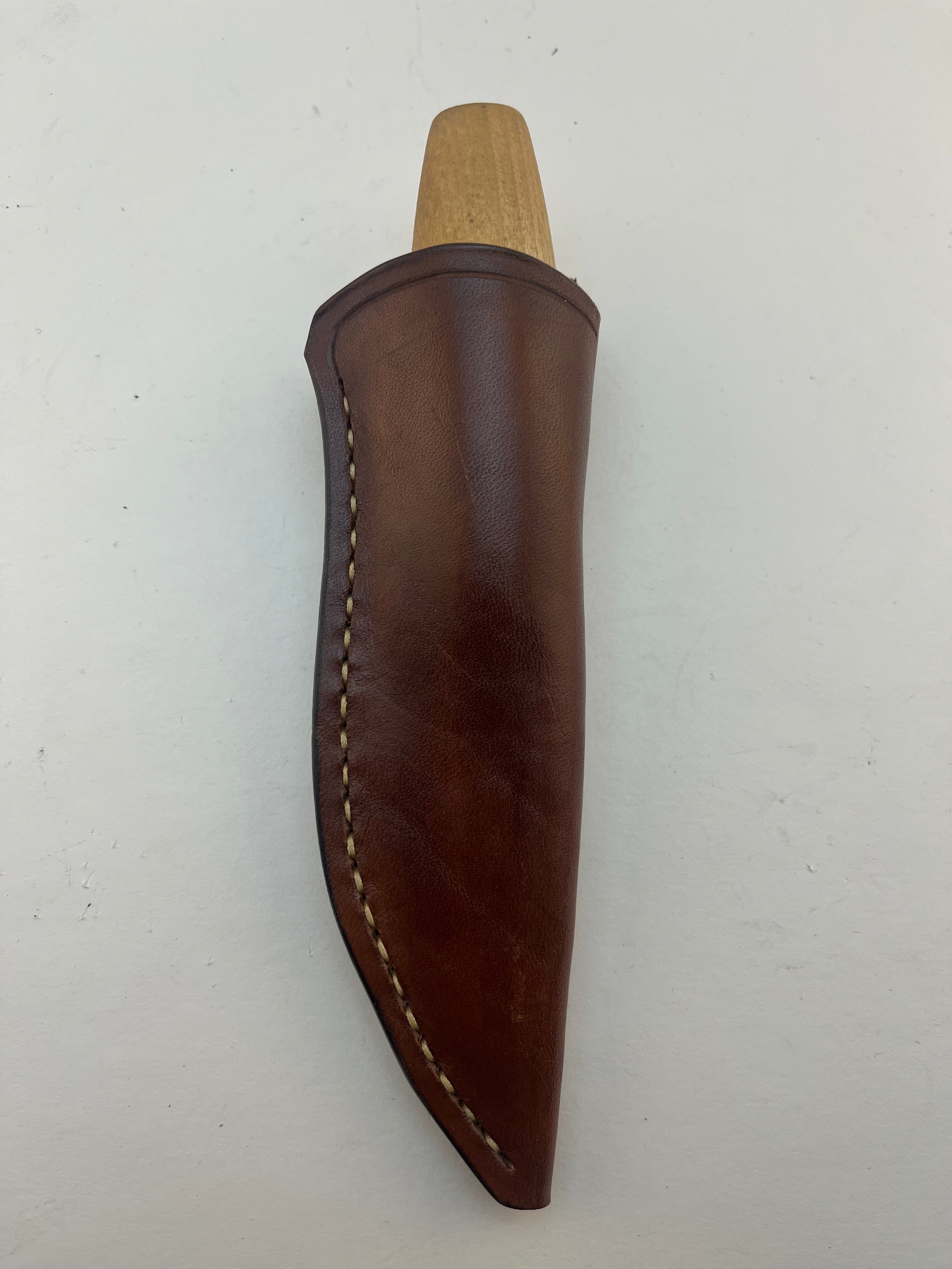 Ragweed Forge Knife Sheath #6 (6" made from 8/9oz Leather) Hand Made in our leather shop!