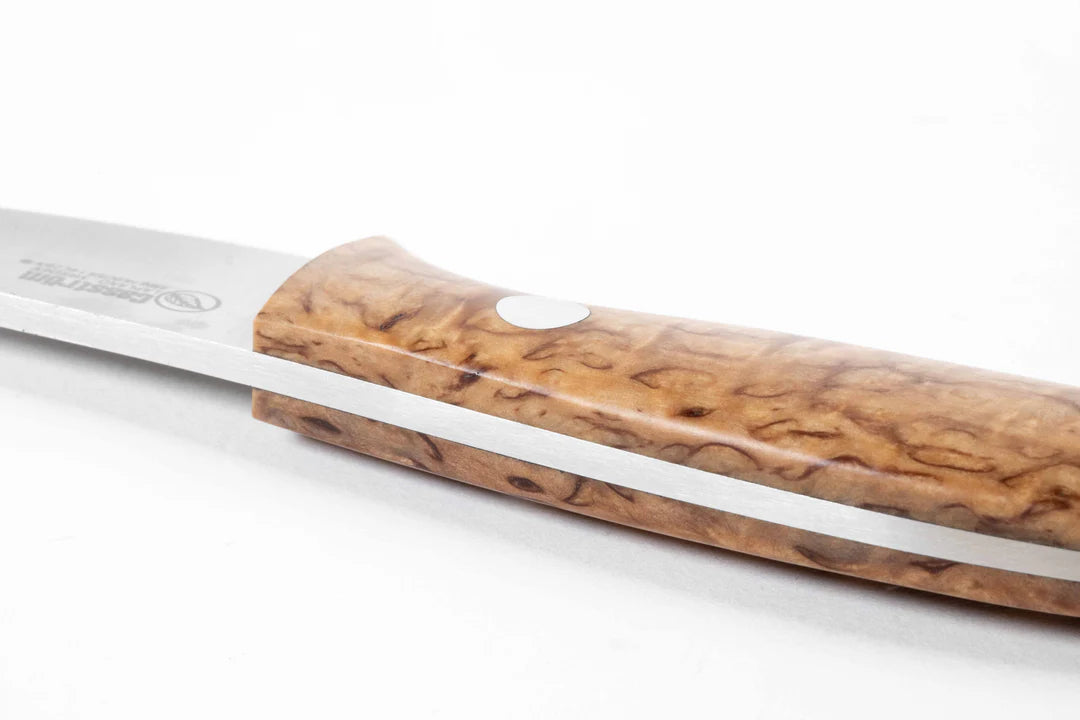 Casstrom Safari Mini Hunter, Stabilized Curly Birch