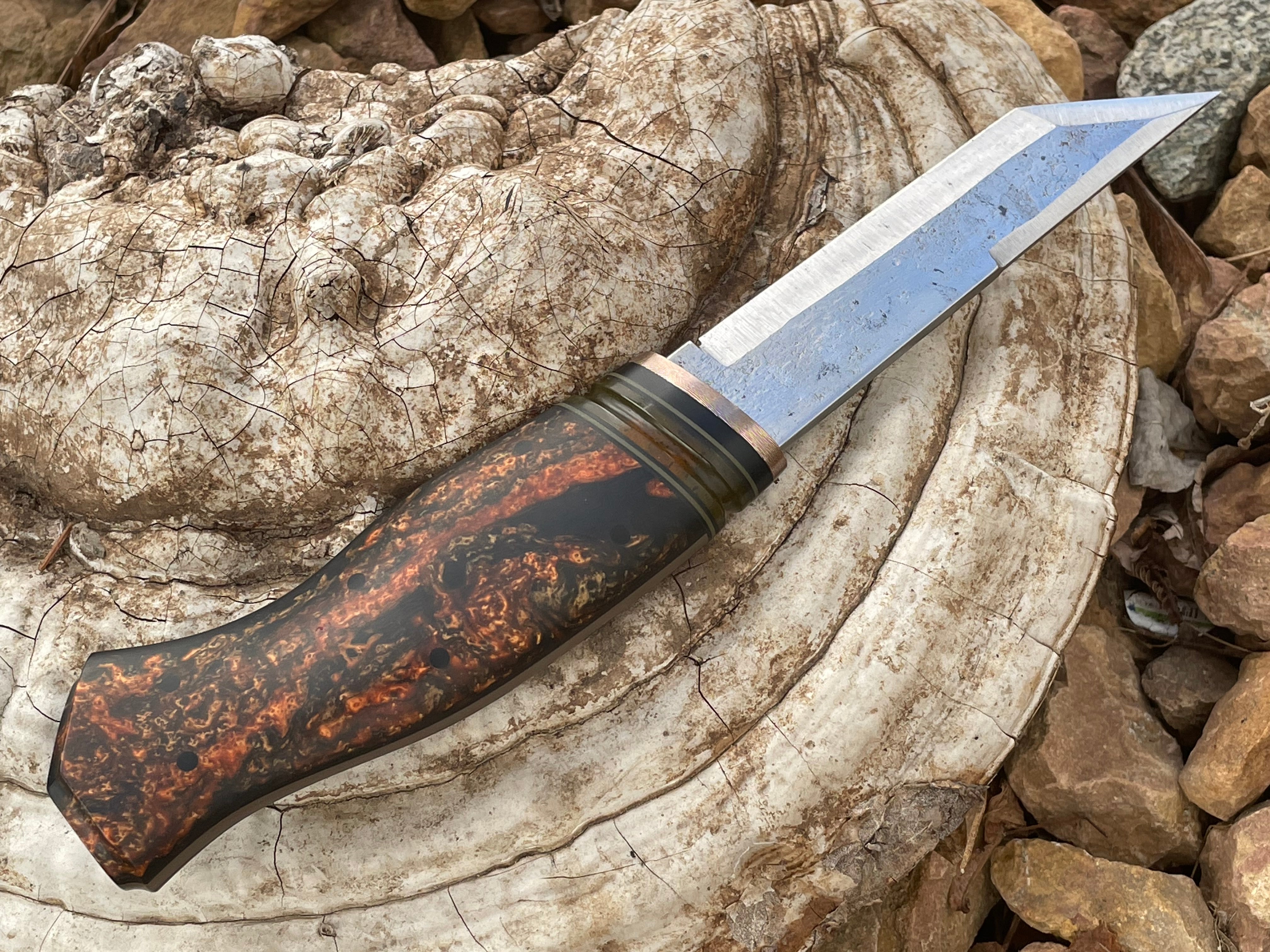 Mad Toad Leathercraft & Knives #7 Tanto Style