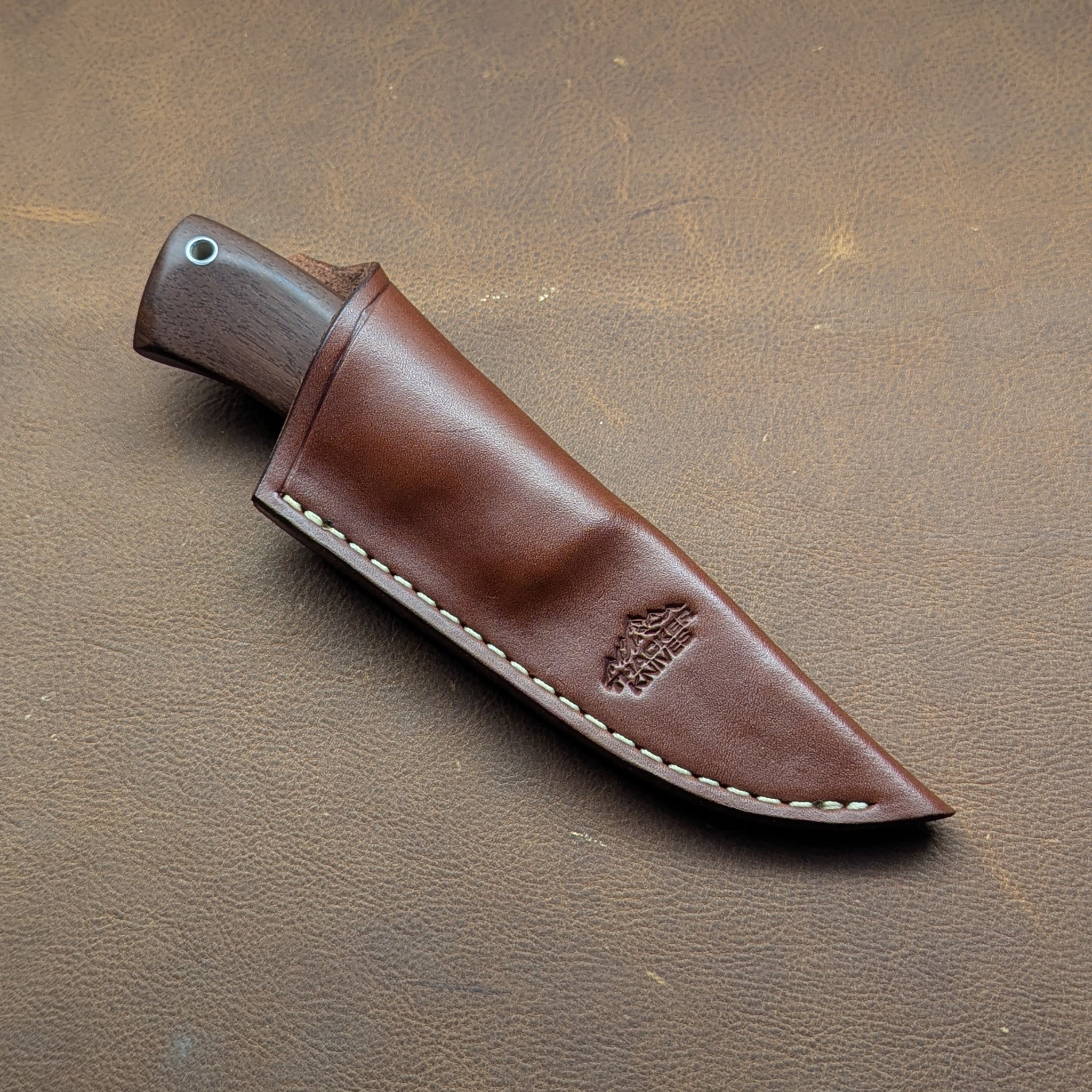 Thacker Knives #17 Ebony Puukko EDC