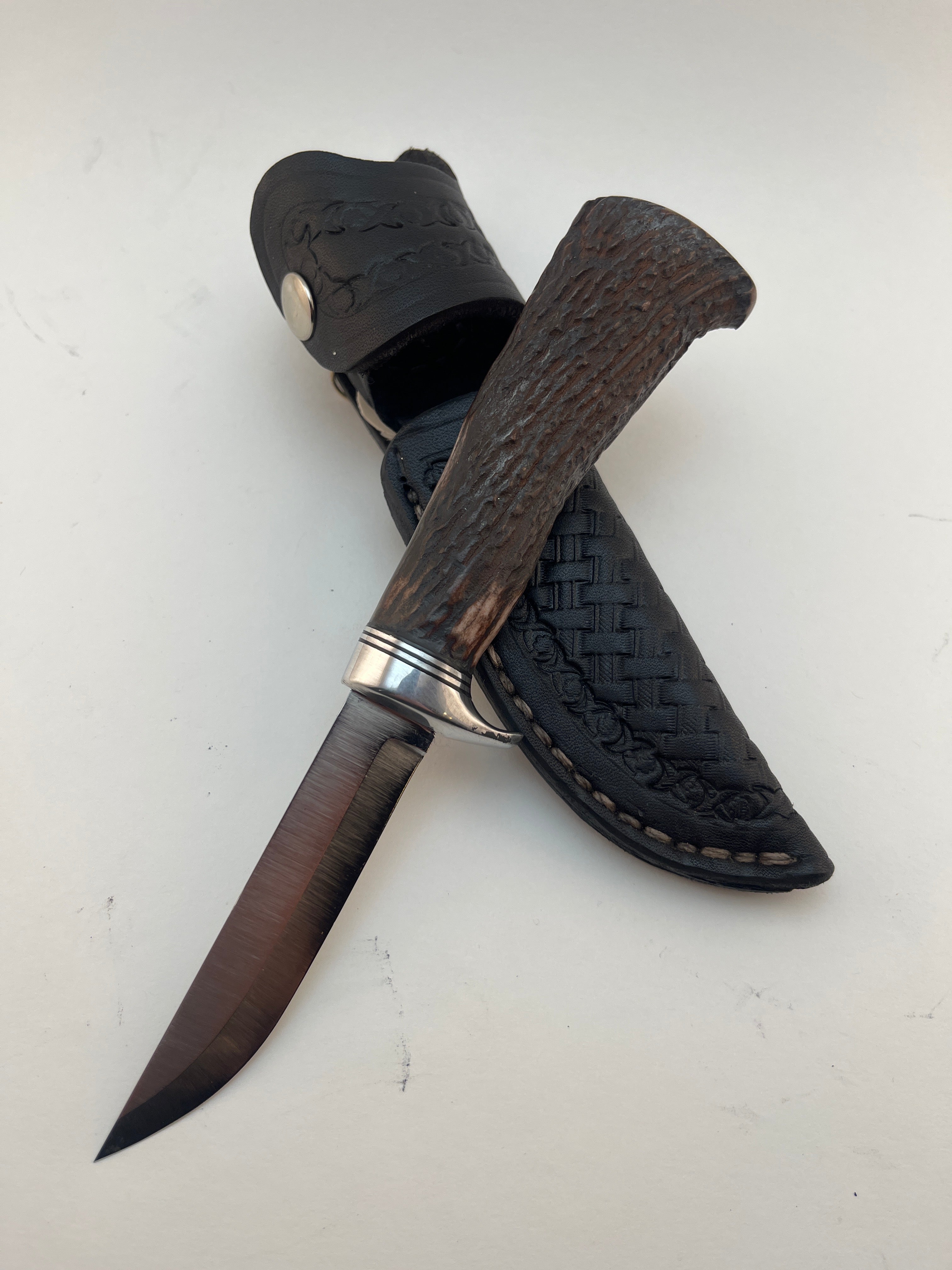 Skala Custom Knives - Elk Antler Handle #121