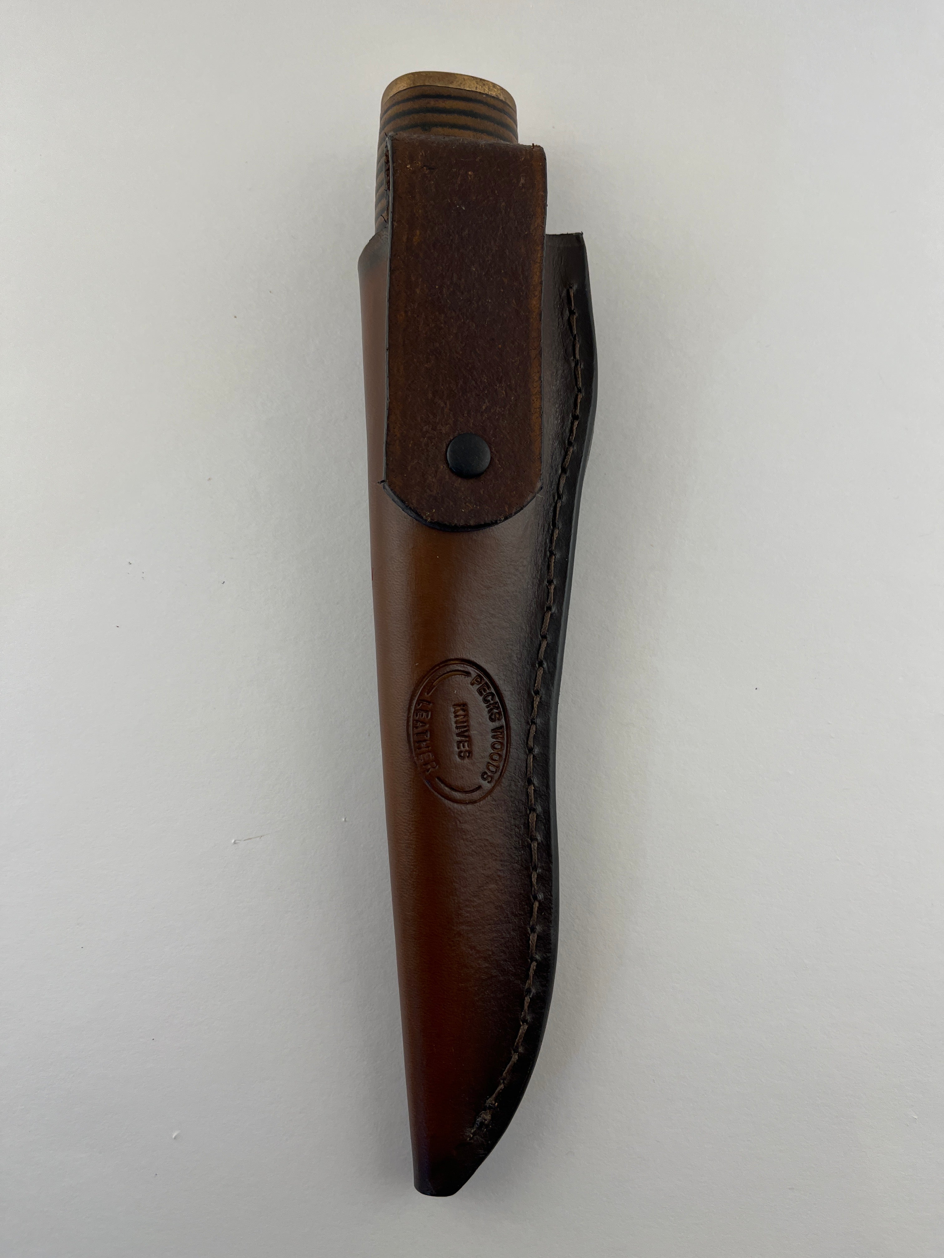 Pecks Woods Leather - Traditional Leather Spacer handle #118