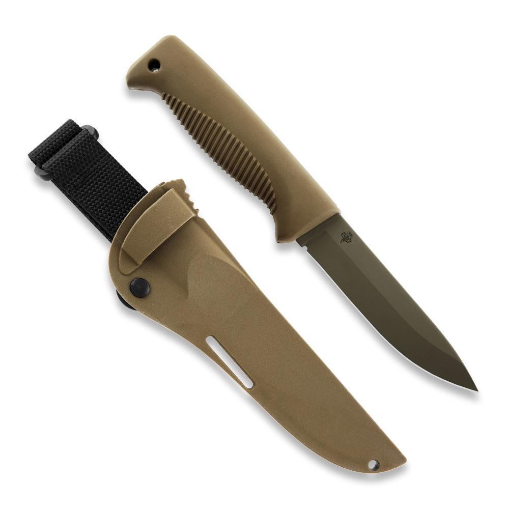 Peltonen M07 Ranger Puukko FDE Cerakote Coyote FJP126