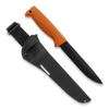 Peltonen M95 Ranger Puukko Black Cerakote Orange Handle FJP140