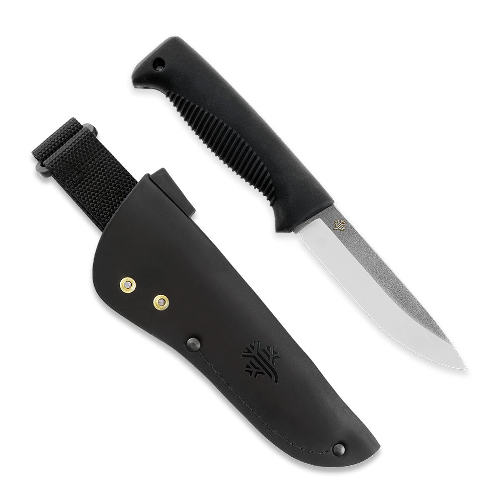 Peltonen M07 Ranger Puukko Uncoated N690 Stainless Leather Sheath FJP256