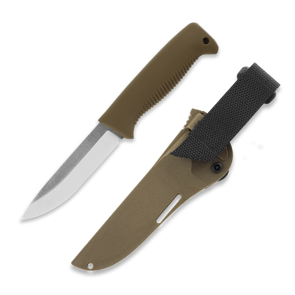 Peltonen M07 Ranger Puukko Coyote N690 Stainless Composite Sheath FJP258