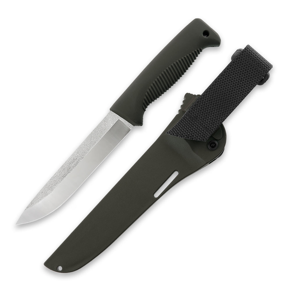 Peltonen M95 Ranger Puukko (Green) N690 Stainless, Composite Sheath