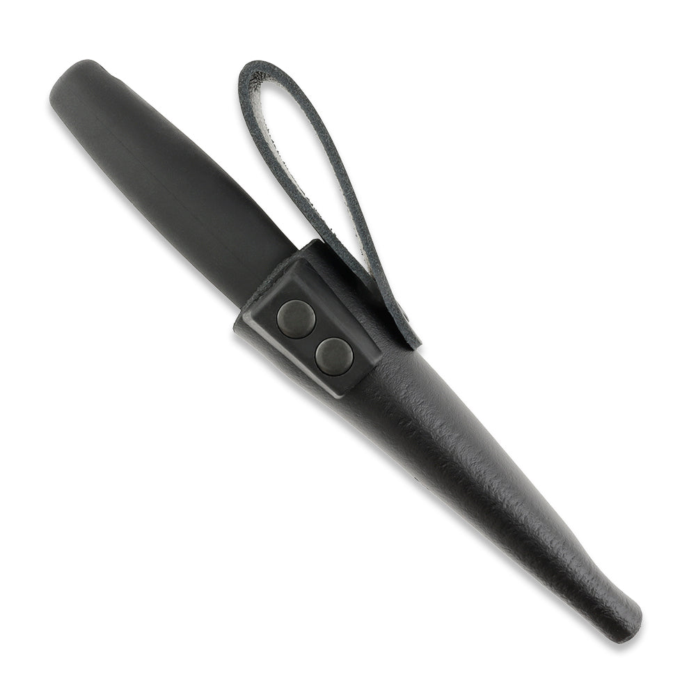 Peltonen M23 Ranger Cub N690 Stainless Knife Leather Sheath (Black) FJP609