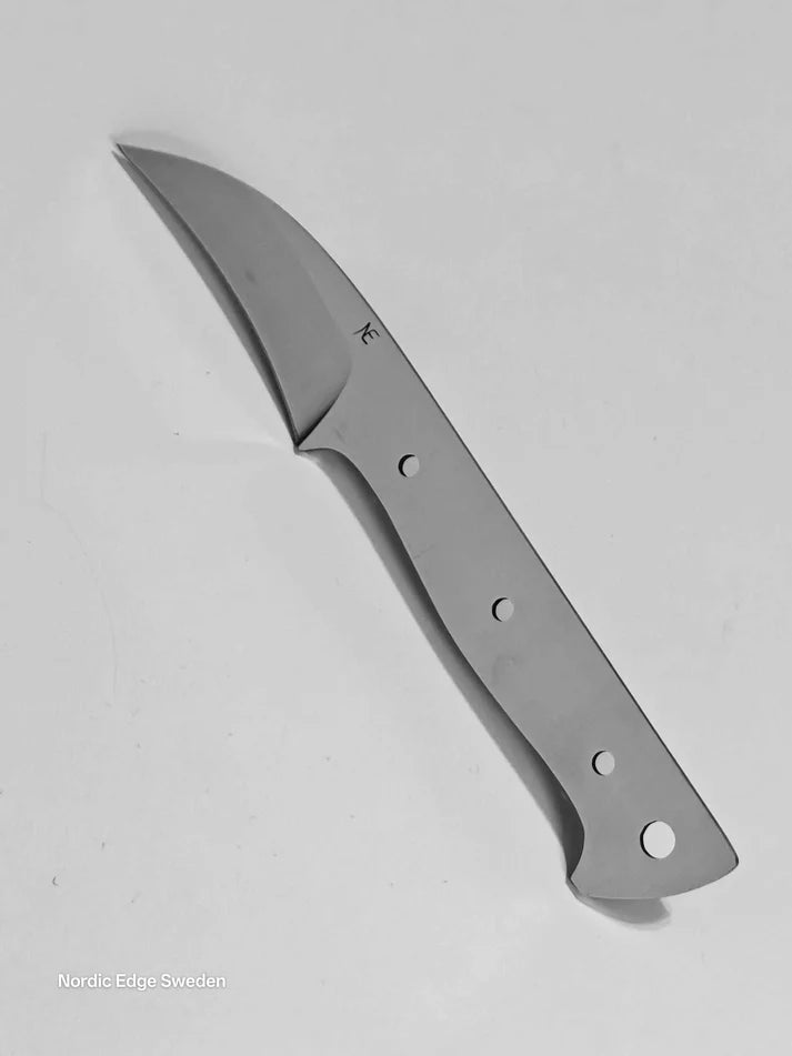 Nordic Edge Fenrir's Fang 80mm - Full Tang Mushroom Foraging Blade