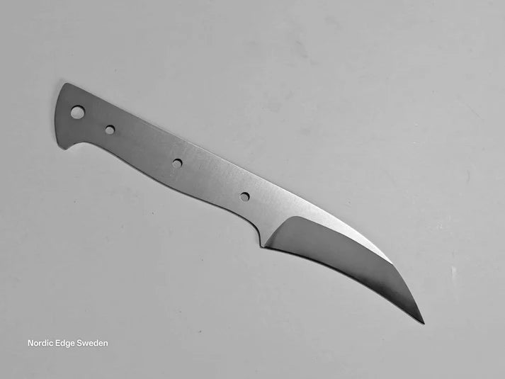 Nordic Edge Fenrir's Fang 80mm - Full Tang Mushroom Foraging Blade